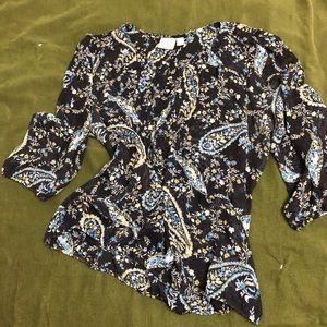 Sheer Floral Top